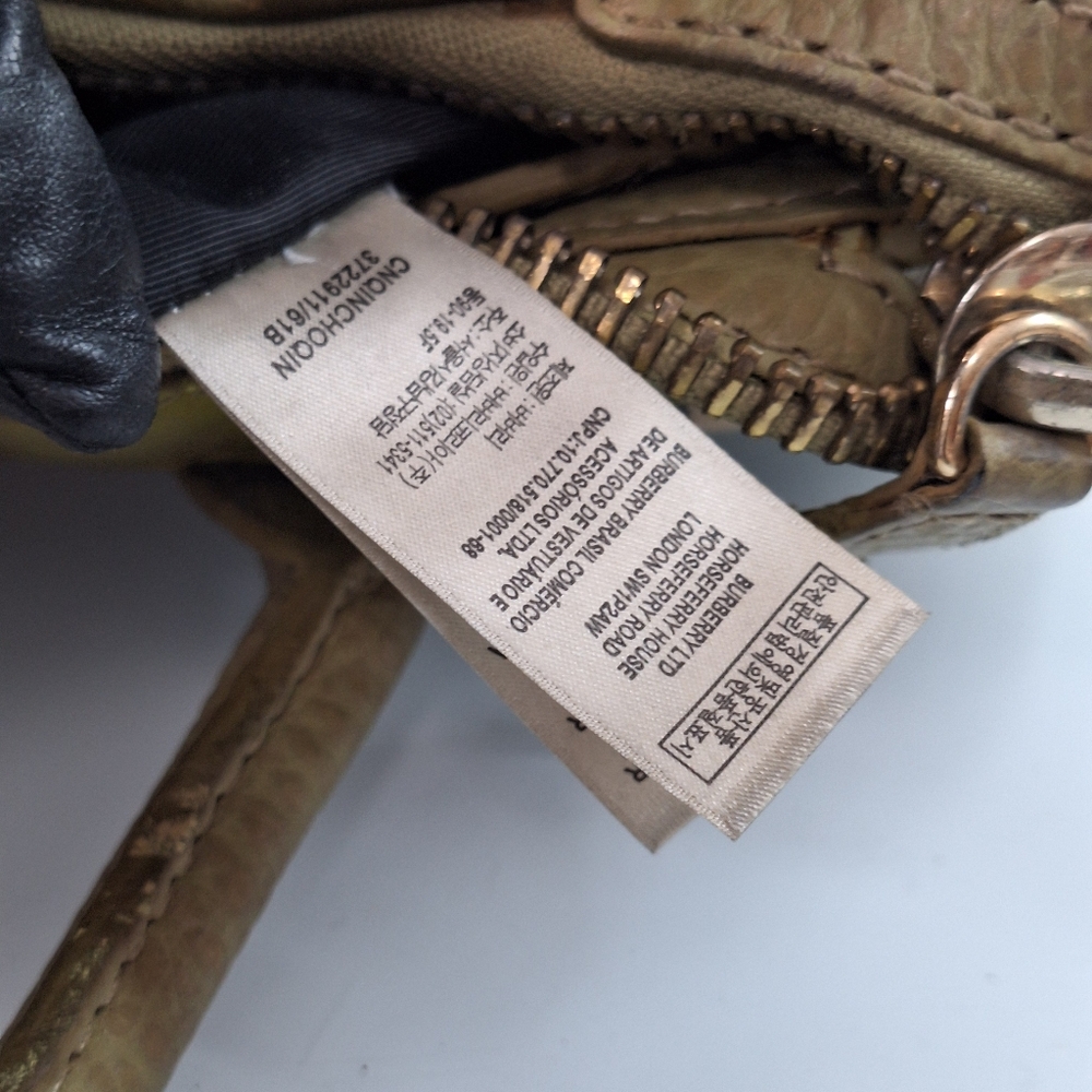 Burberry porsum Beige and Green Women's Bag - Picture 11 of 13